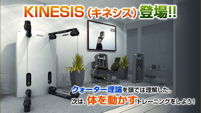 KINESIS(キネシス)登場!クォーター理論を頭では理解した。 次は、体を動かすトレーニングをしよう!